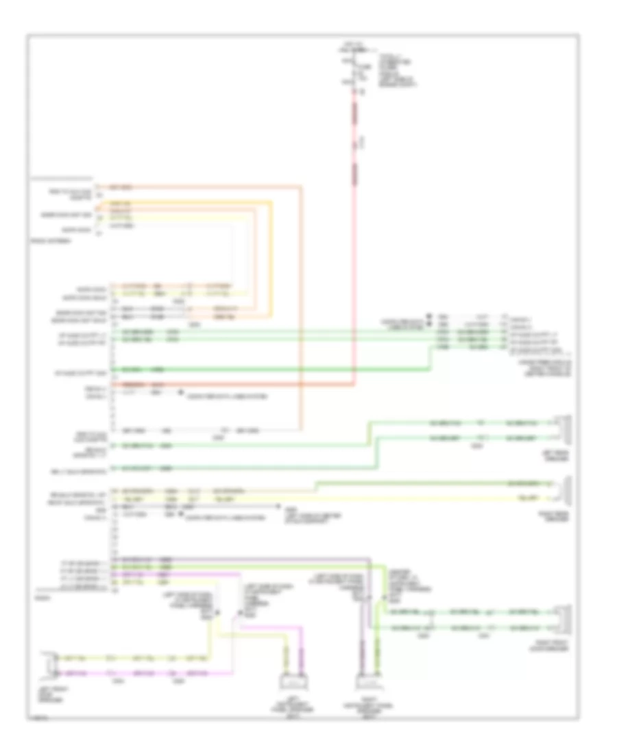 RADIO Chrysler 200 Limited 2013 SYSTEM WIRING DIAGRAMS Wiring Diagrams For Cars