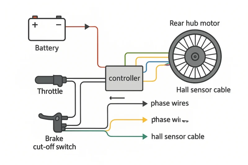 E Bike Wiring Diagram