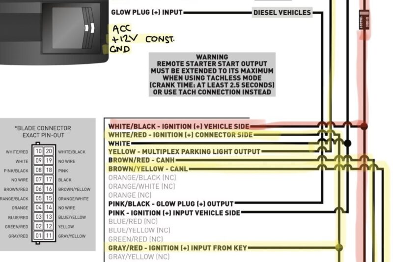 Auto Start Wiring Diagram