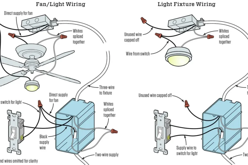 Light Fixture Wiring Diagram