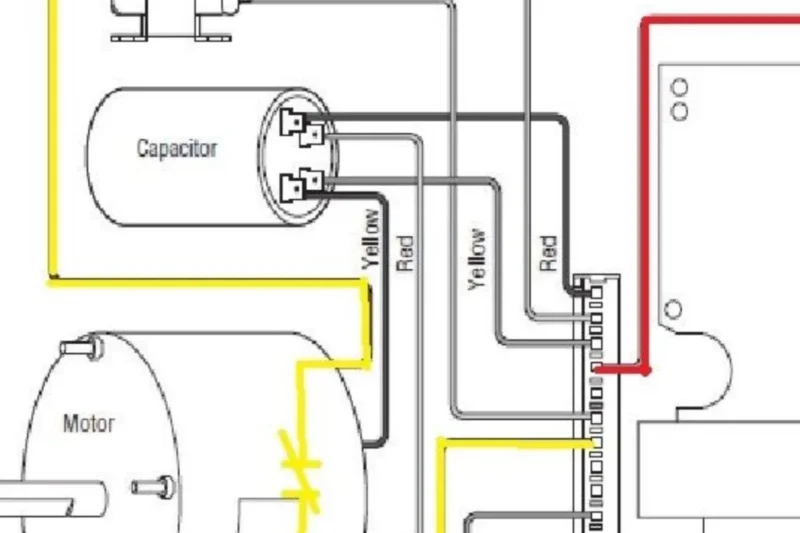 Reversing Single Phase Motor Wiring Diagram