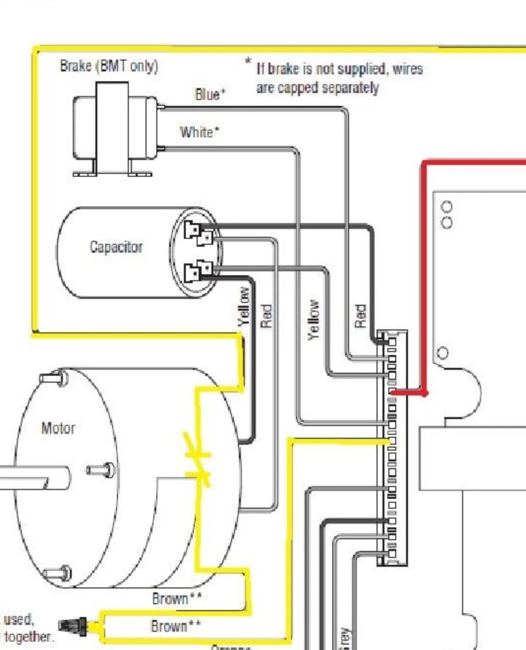 Reversing Single Phase Motor Which Wires Get Swapped R Motors