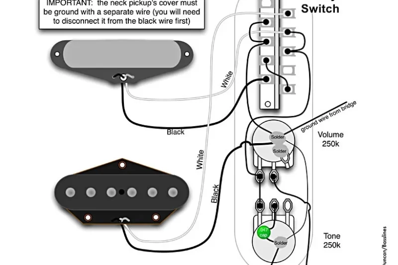 Telecaster 4 Way Switch Wiring Diagram