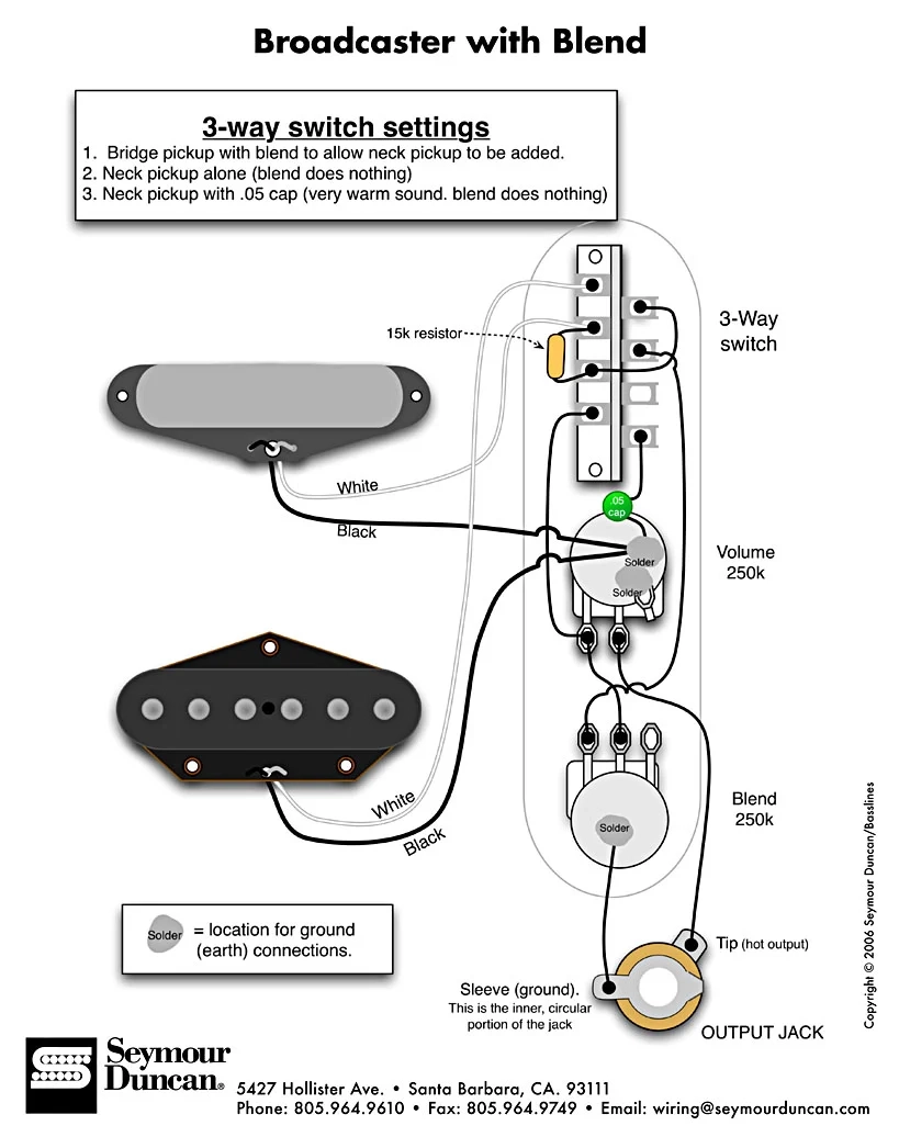 Seymour Duncan Telecaster Wiring Diagram Seymour Duncan