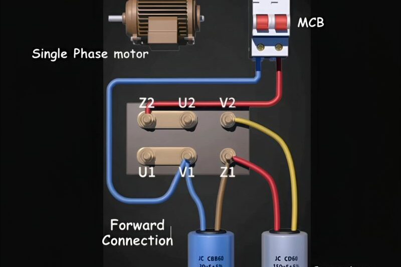 Run Start Capacitor Wiring Diagram