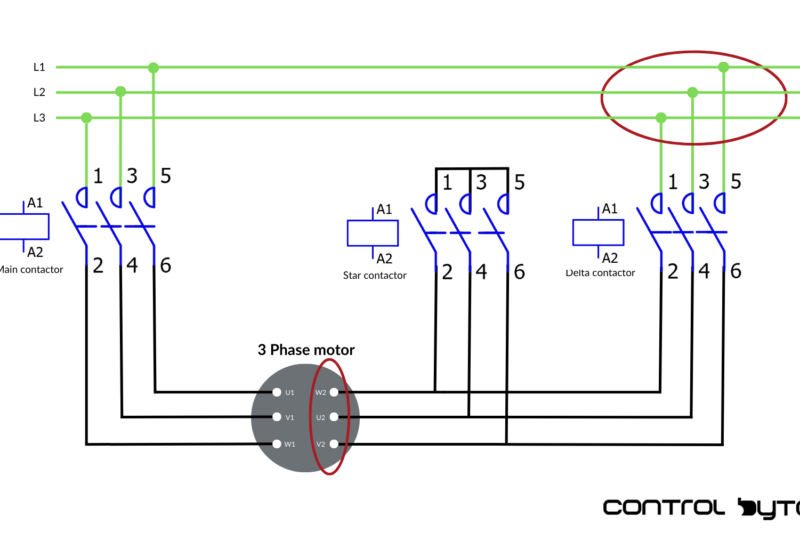 3 Phase Motor Starter Wiring Diagram