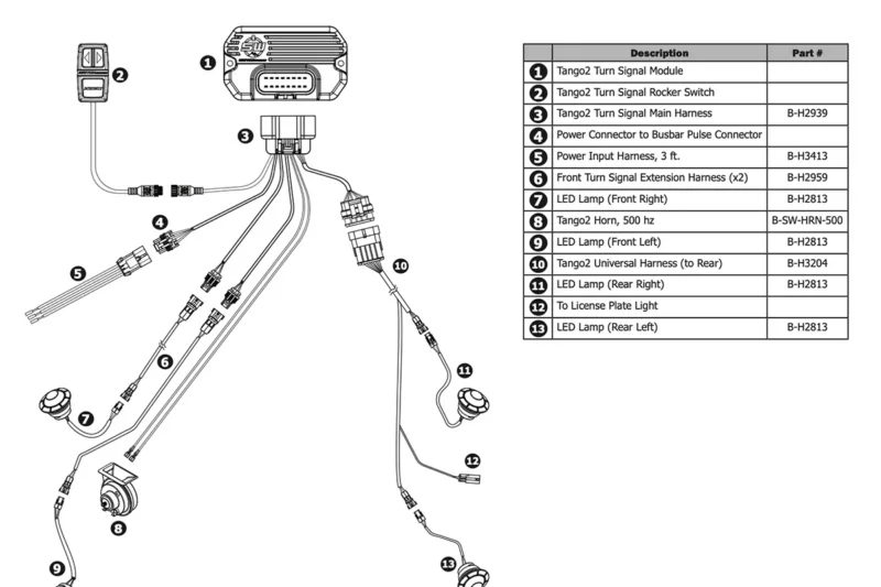 Universal Turn Signal Switch Wiring Diagram