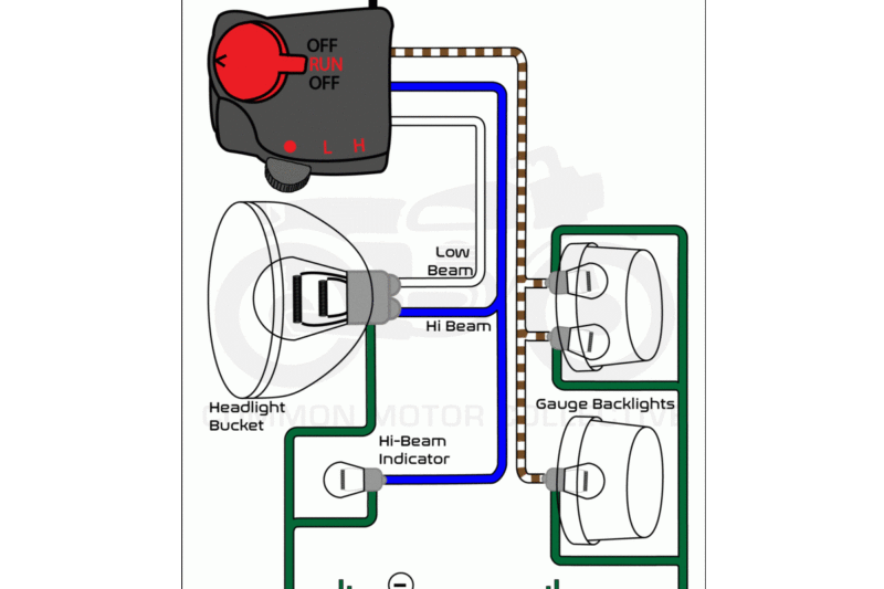 Wiring Diagram For Headlight Switch