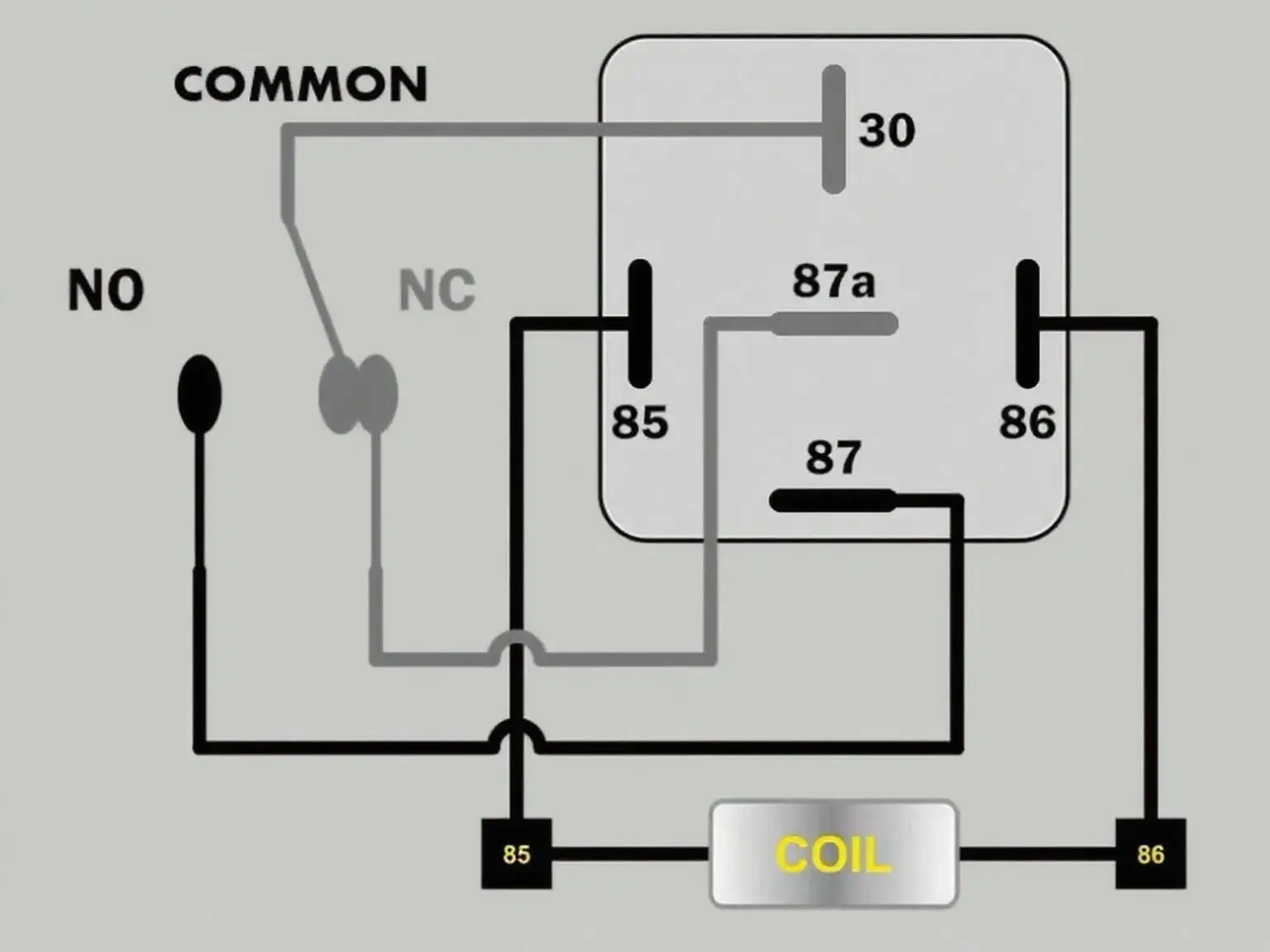 Relay Wiring Diagram 5 Pin