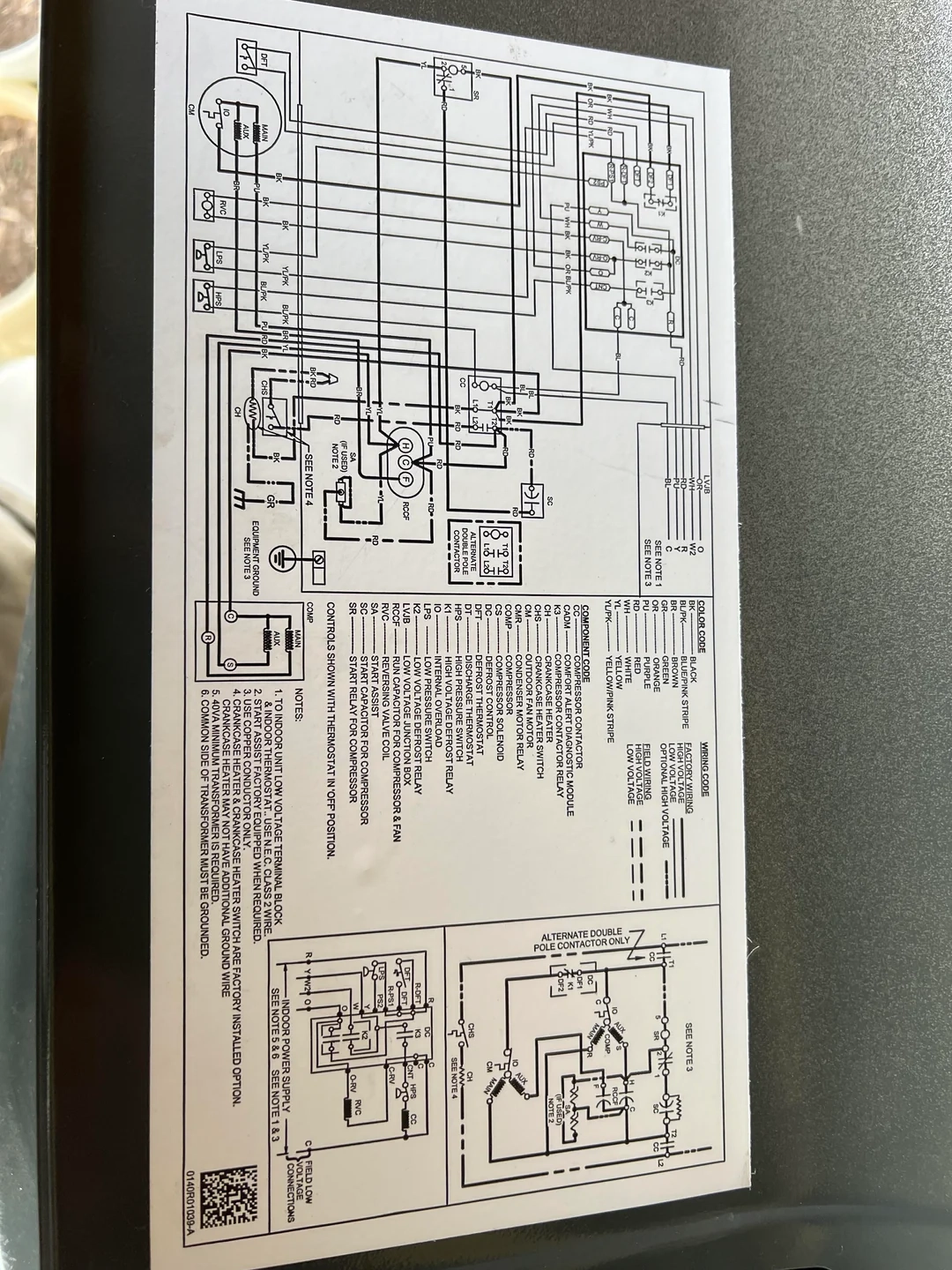 Thermostat Air Handler Nest Wiring Diagram For Heat Pump Goodman Heat Pump R HVAC