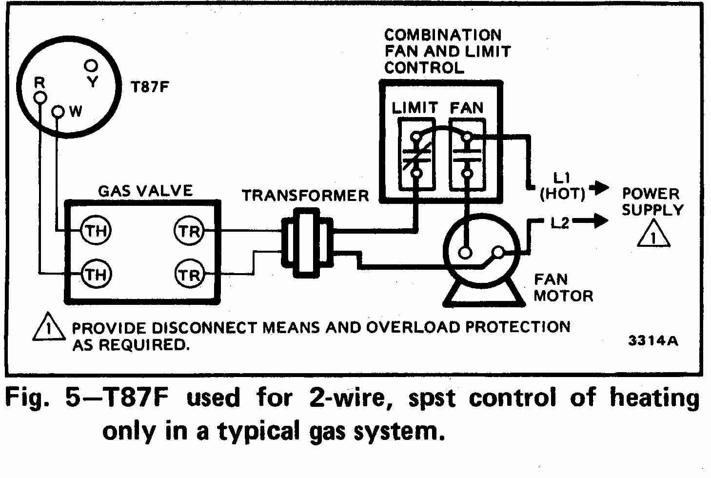 Thermostat 2 Wire Wiring Diagram