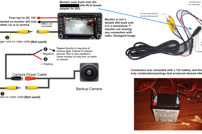 Rear View Camera Wiring Diagram