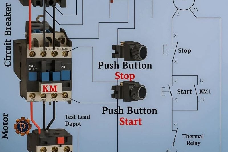 3 Phase Contactor Wiring Diagram