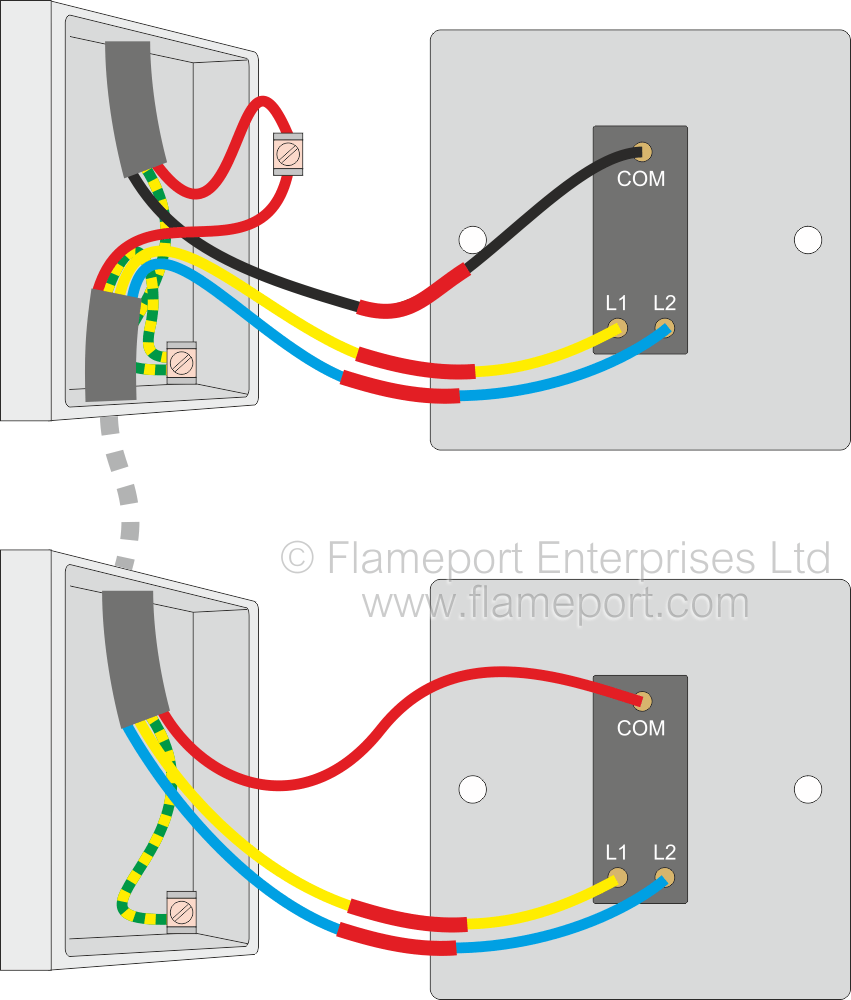 Two Way Switched Lighting Circuits 2