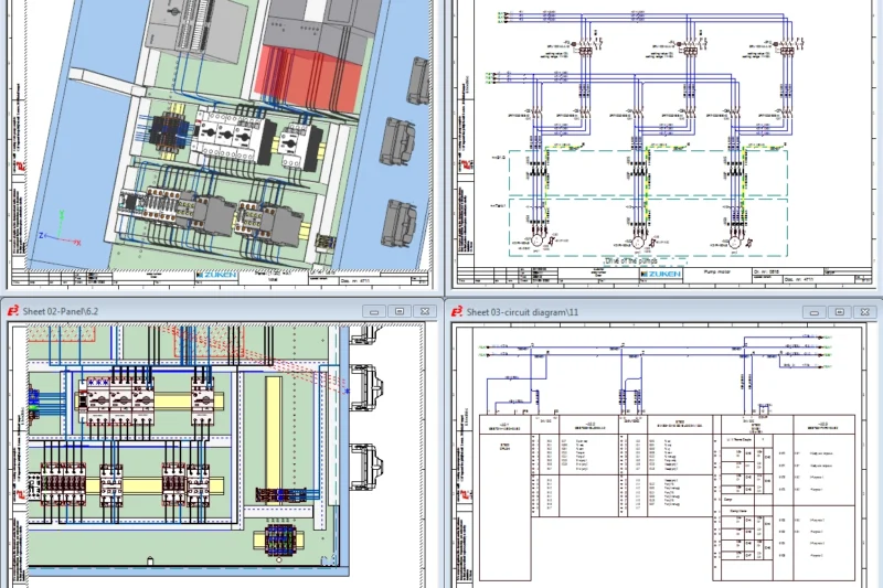 Electrical Wiring Diagram Drawing
