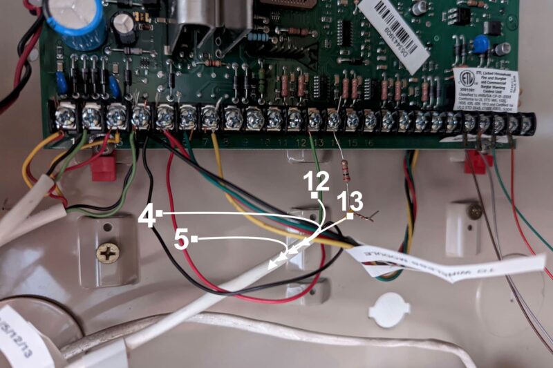 Ademco Vista 20p Wiring Diagram