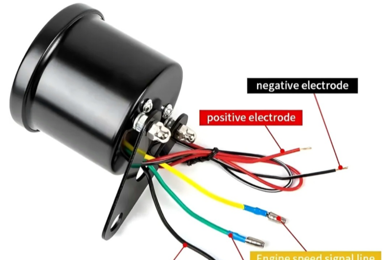 Wiring A Tachometer Diagram