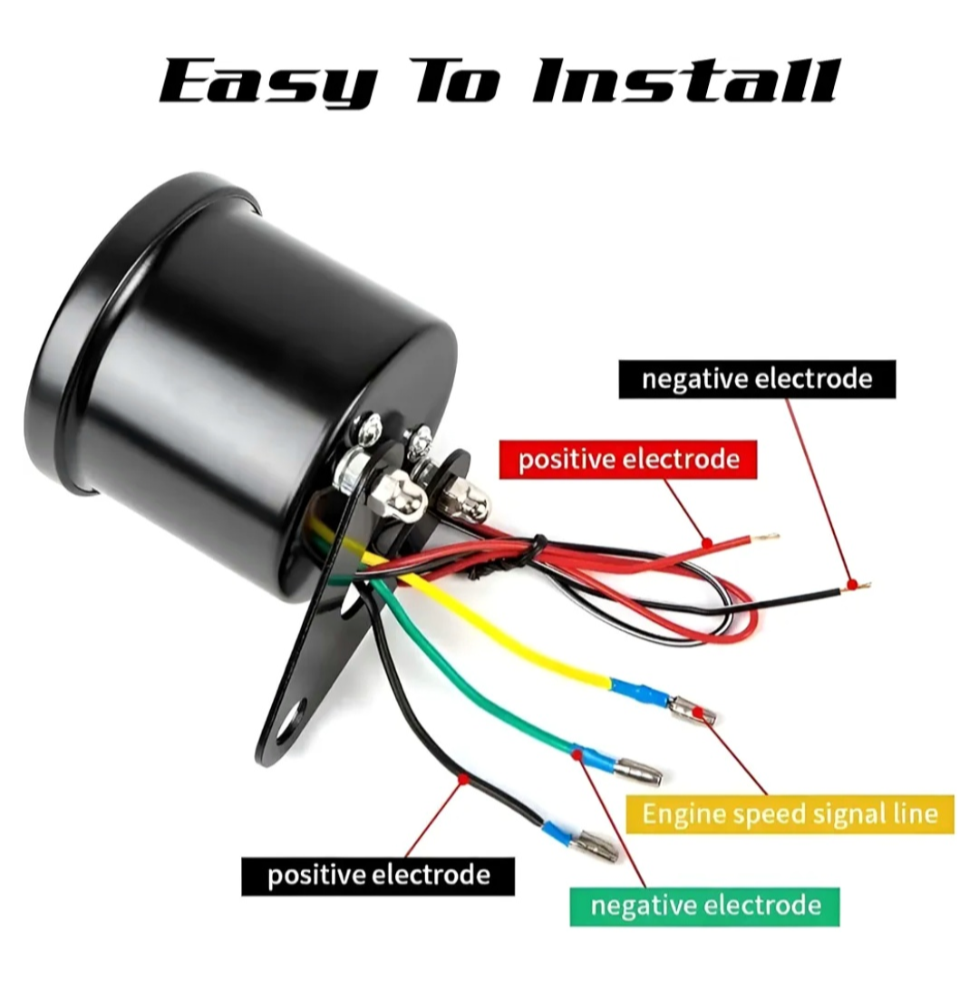 Want To Install Tachometer But How Please Explain The Wiring R motorcycles