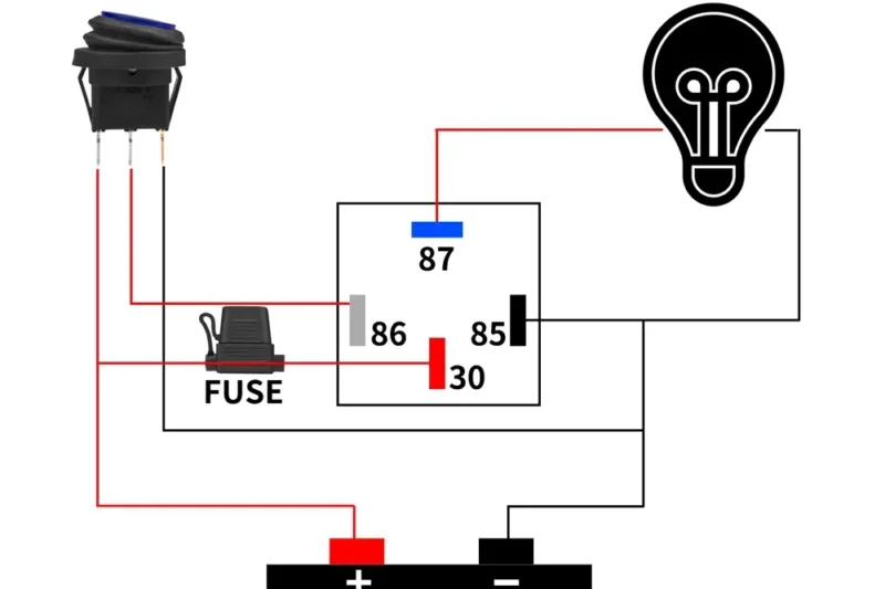 12v Relay Wiring Diagram 4 Pin