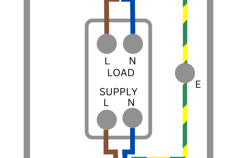 Double Pole Switch Wiring Diagram