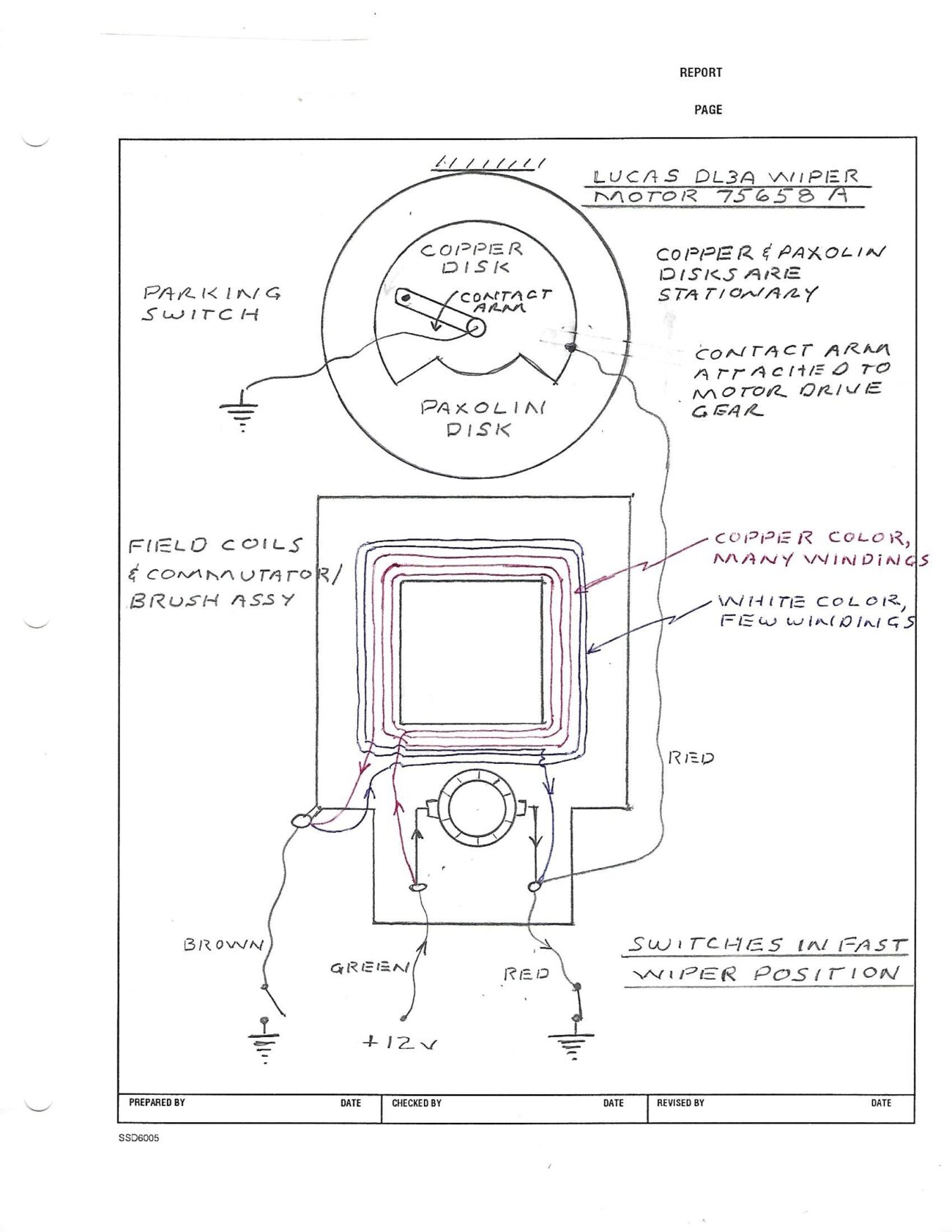 Wiper Motor Wiring Diagram For E Type Series 1 5 New Hill Garage