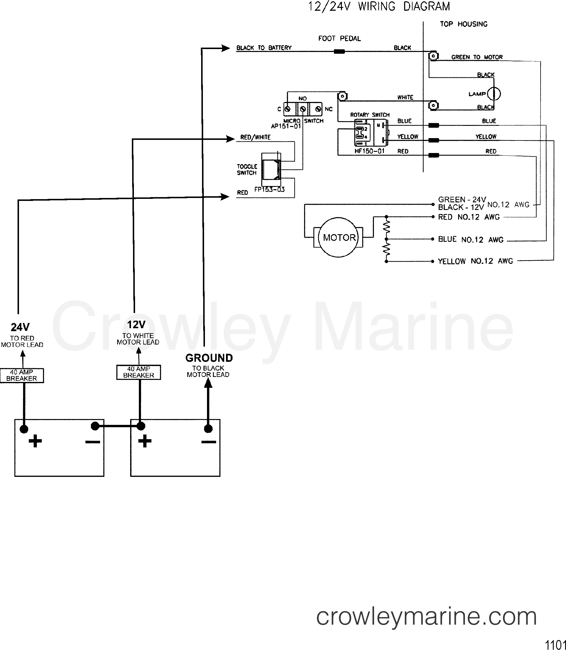 24 Volt Diagram Trolling Motor Wiring