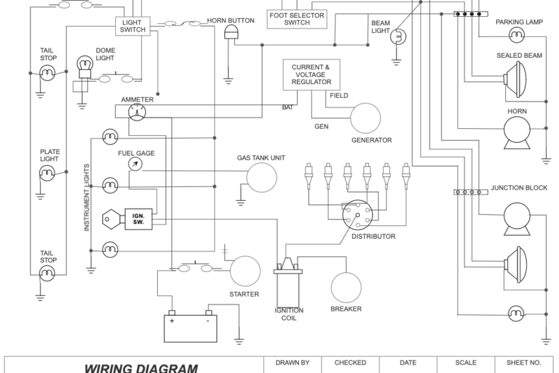 Electrical Installation Wiring Diagram