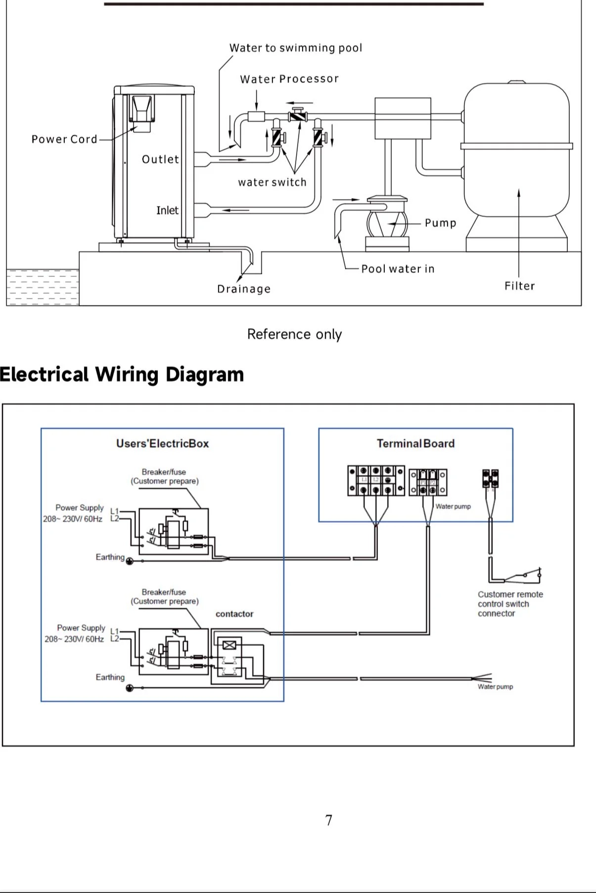 Wiring For Pool Heat Pump R AskElectricians
