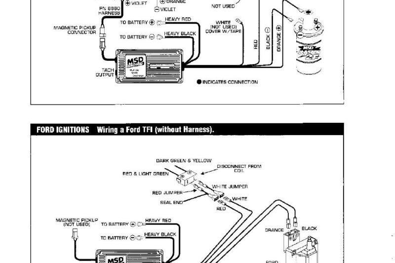 Msd Distributor Wiring Diagram