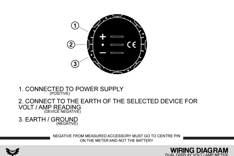12 Volt Amp Meter Wiring Diagram