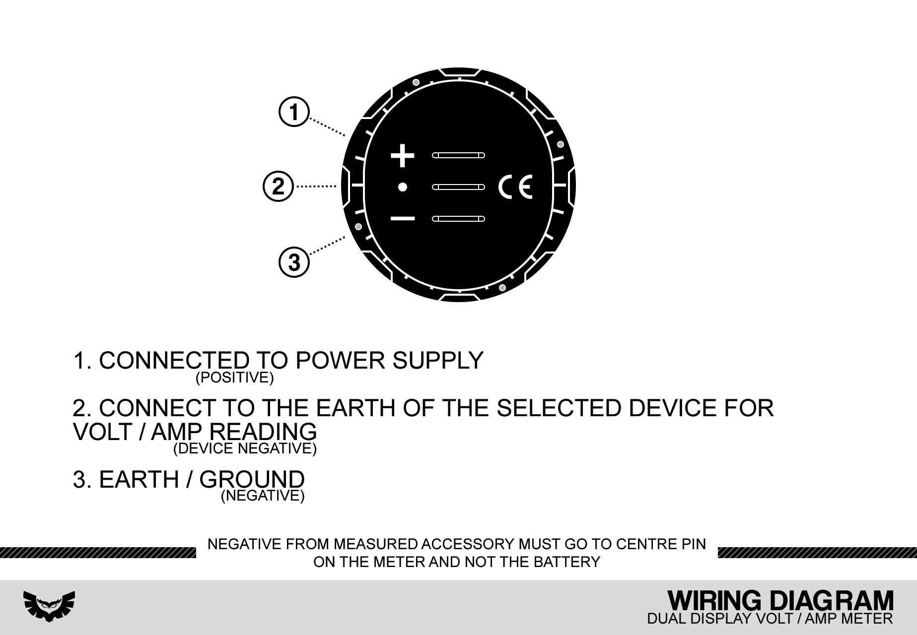 12 Volt Amp Meter Wiring Diagram