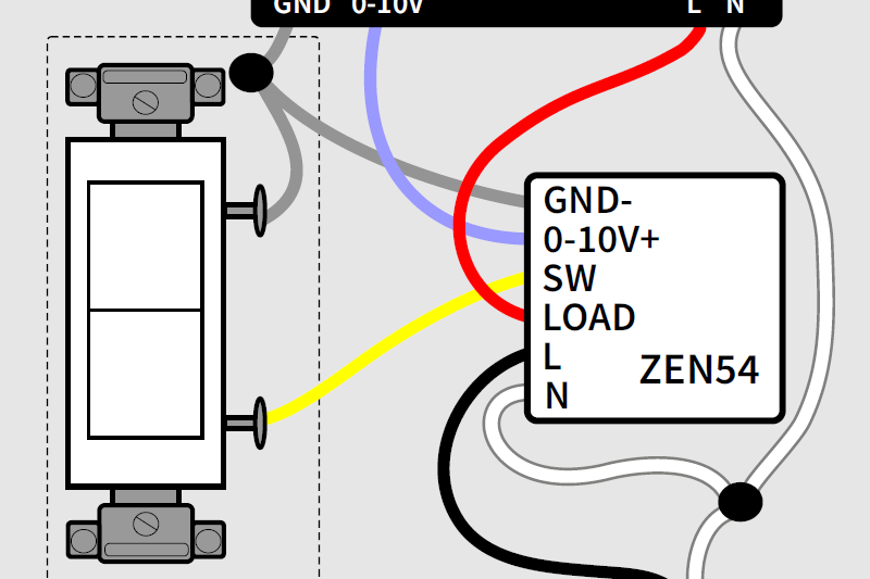 0 10v Dimming Wiring Diagram